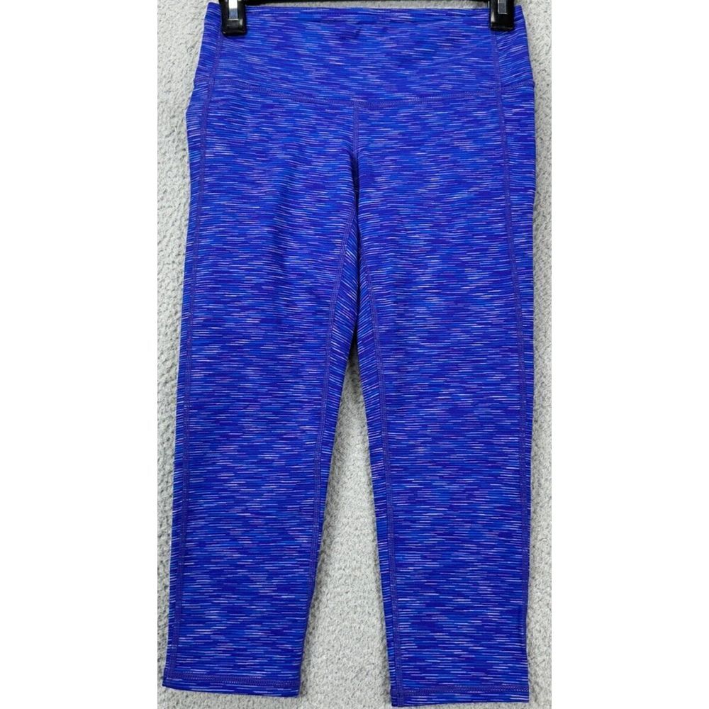 Athleta Pants Womens XS Blue Heather Leggings‎ Pull On Stretch Workout Athletic
